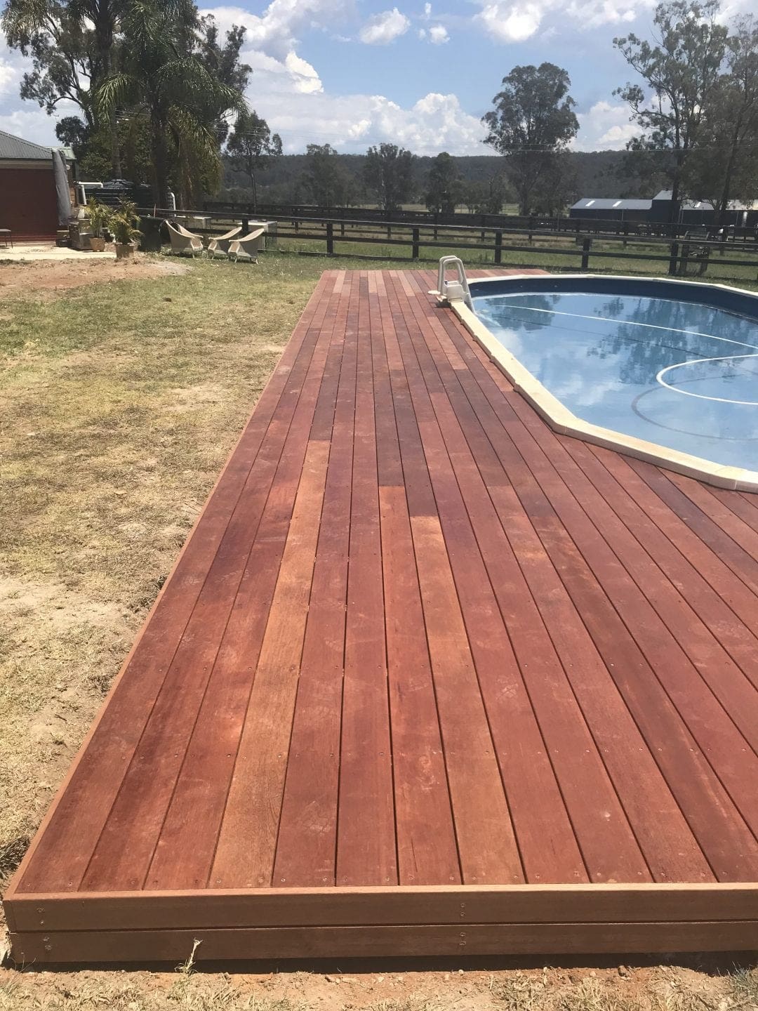 Merbau Deck for Pool KRE8 OUTDOOR CONSTRUCTIONS